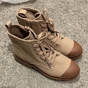 Universal Thread Tan Lace Up Boots